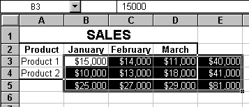Excel2.xls spreadsheet